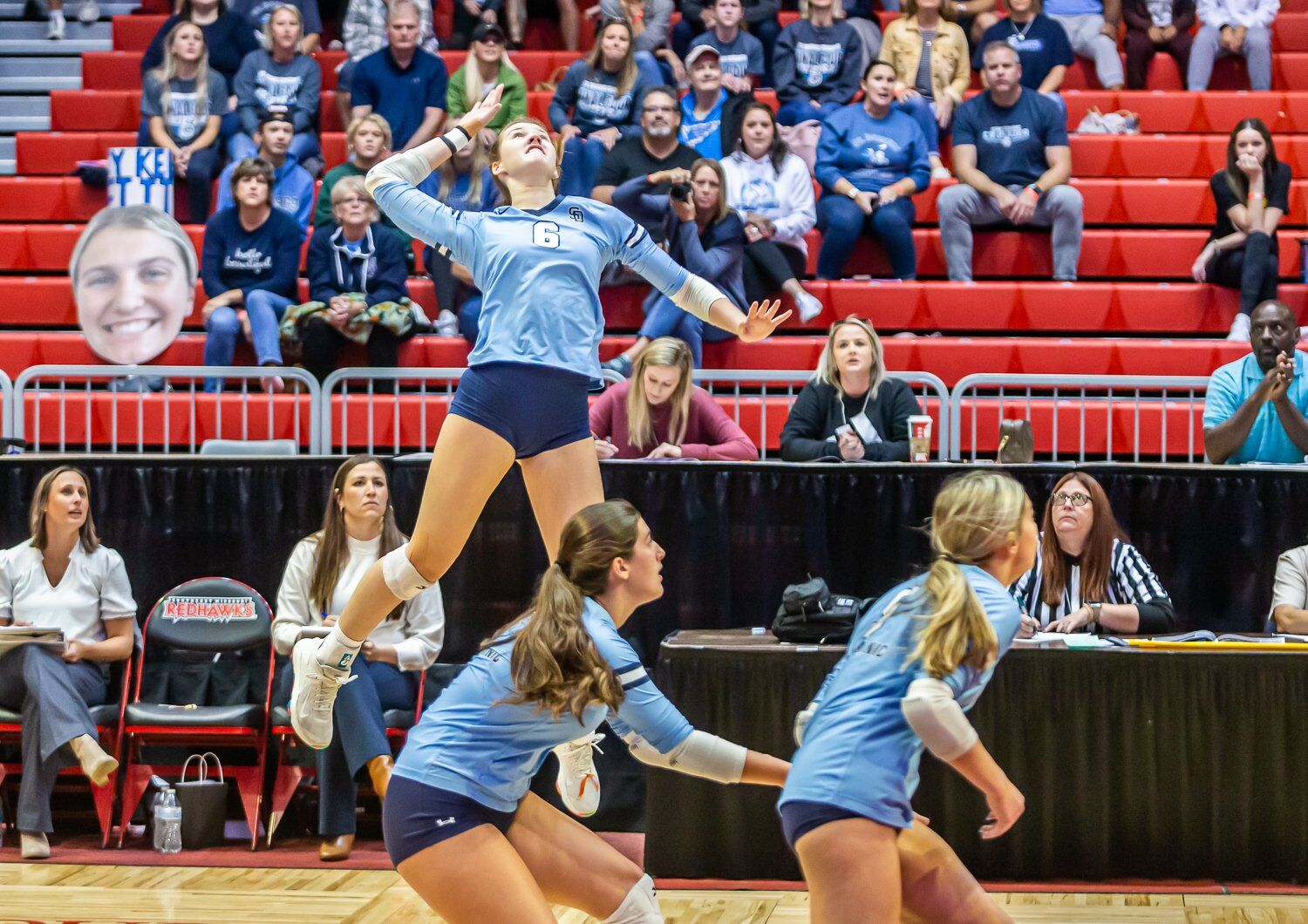 St. Dominic vs. Kickapoo girls volleyball